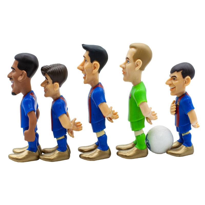 FC Barcelona MINIX 5-Pack Football Players Figure 7cm - Minix - Ginga Toys