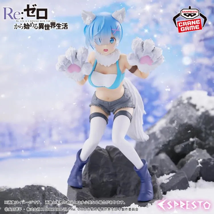 Banpresto Re:Zero Starting Life in Another World Espresto Rem (Monster Motions) (Another Color Ver.) Figure