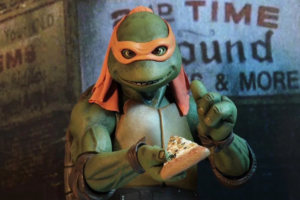 Teenage Mutant Ninja Turtles (1990 Movie) Michelangelo 1/4 Scale Figure