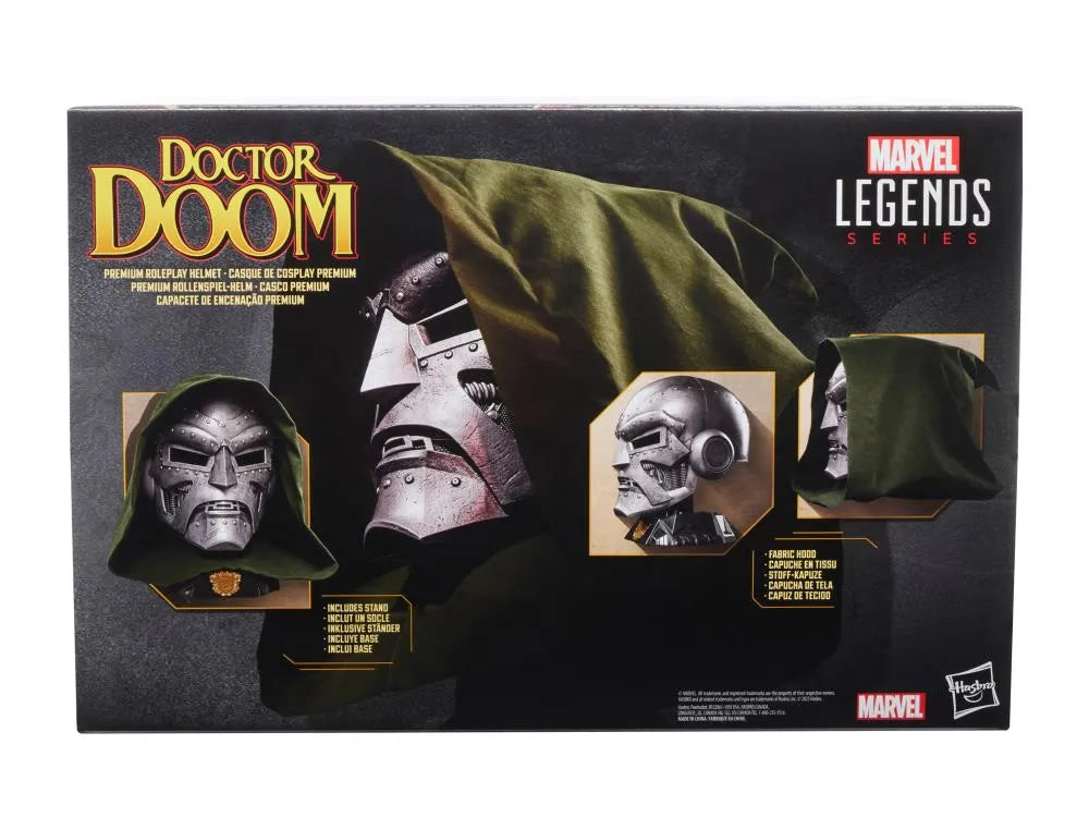 Marvel Legends Doctor Doom Helmet with Hood Replica