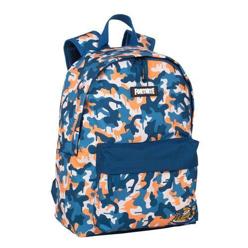 Fortnite Blue Camo American Style Kids Backpack - Toybags - Ginga Toys