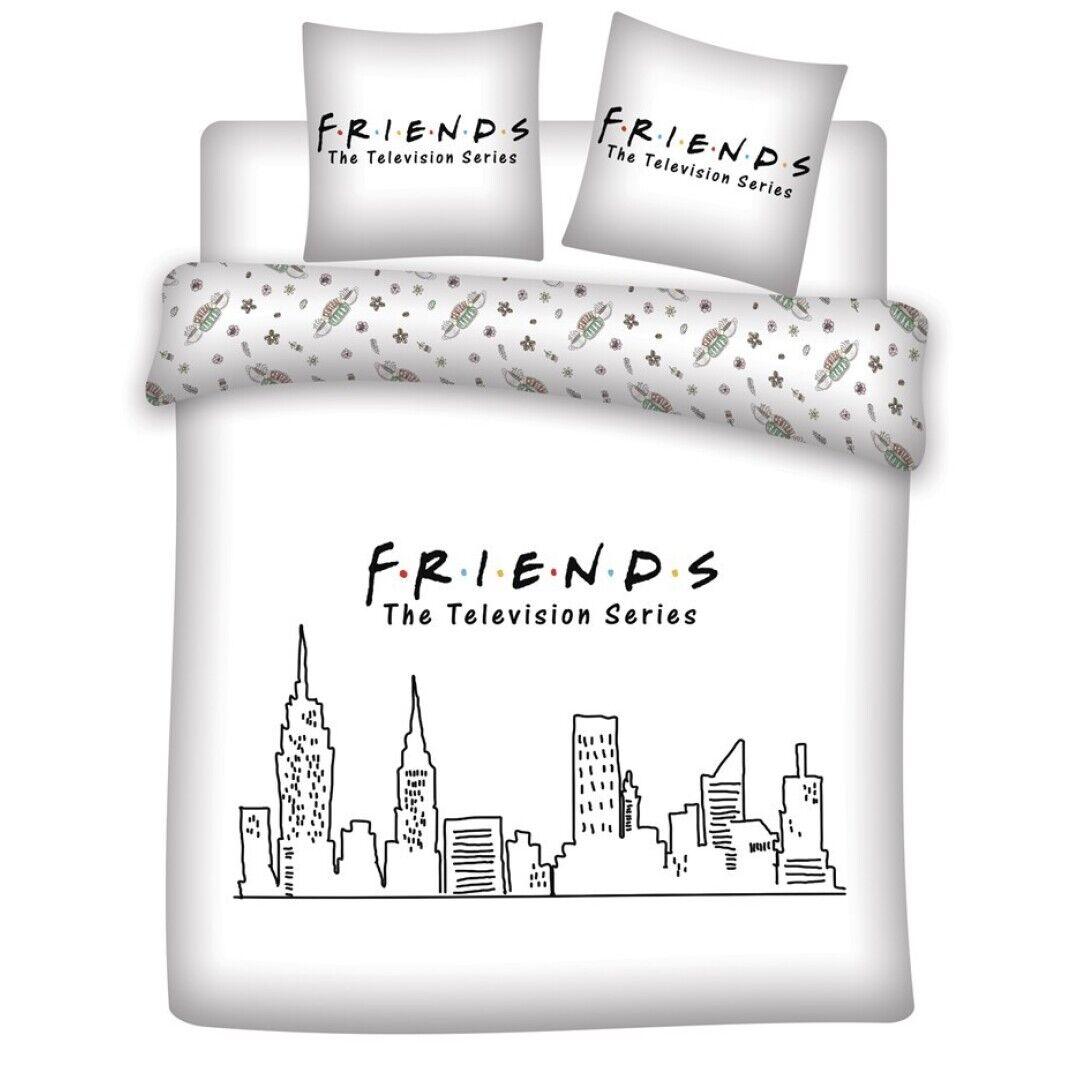 Friends The Television Series microfiber duvet cover bed 135cm - Warner Bros - Ginga Toys