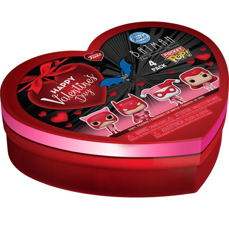 Funko Pocket POP: DC Valentine Box 4 Piece - Funko - Ginga Toys
