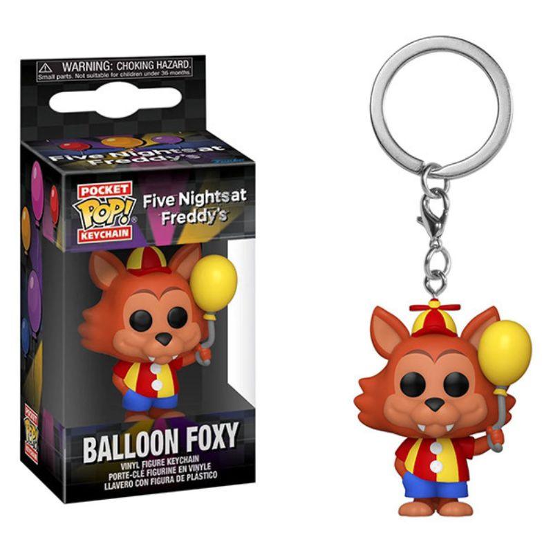 Funko Pocket Pop! Keychain: Five Nights at Freddy's - Balloon Foxy Figure - Funko - Ginga Toys