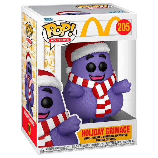 Funko Pop! Ad Icons: McDonalds - Grimace (Holiday) Figure #205