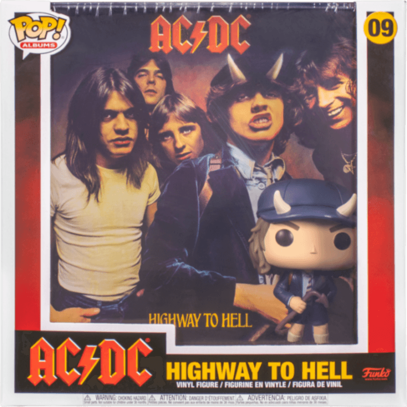 Pop! Albums: AC/DC - Highway to Hell Angus Young Vinyl Figure #09 - Funko - Ginga Toys