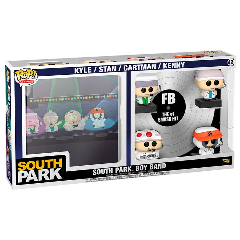 Funko Pop! Albums Deluxe: South Park - Boy Band 4-Pack Figures with Album - Funko - Ginga Toys