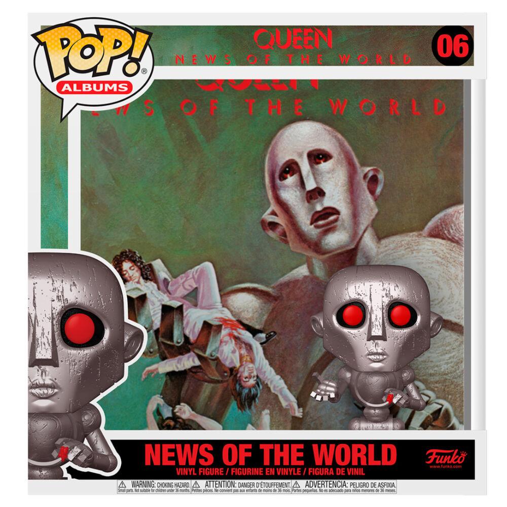Funko Pop! Albums: Queen - News of the World (Metallic) Figure #06 - Funko - Ginga Toys