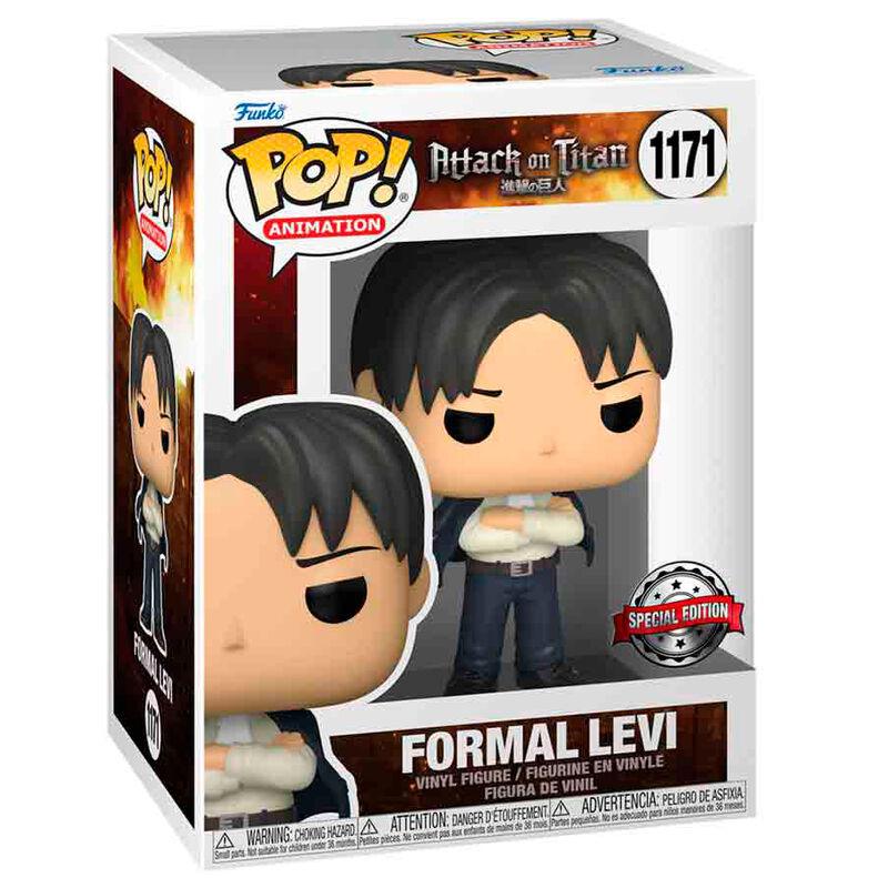 Funko Pop! Animation: Attack on Titan - Formal Levi Exclusive Figure #1171 - Funko - Ginga Toys