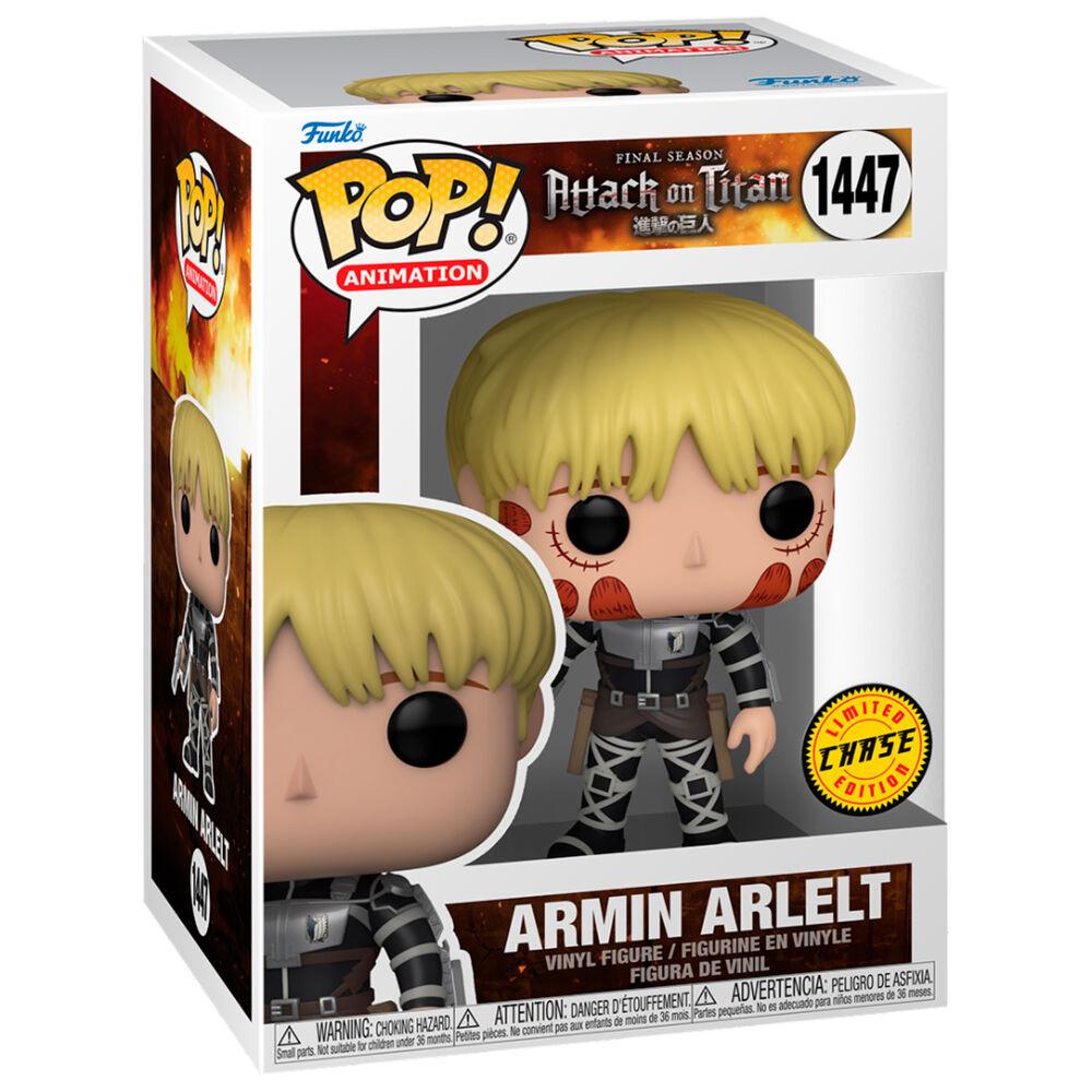 Funko Pop! Animation: Attack on Titan: FS - Armin Arlert Chase Figure #1447 - Funko - Ginga Toys