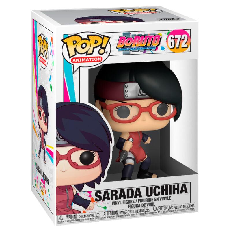 Funko Pop! Animation: Boruto: Naruto - Sarada Uchiha Figure #672 - Funko - Ginga Toys