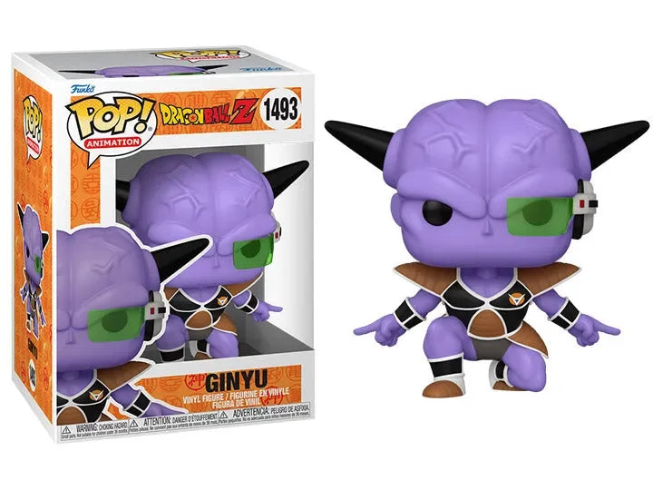 Funko Pop! Animation: Dragon Ball Z - Ginyu Figure Vinyl #1493 - Ginga Toys