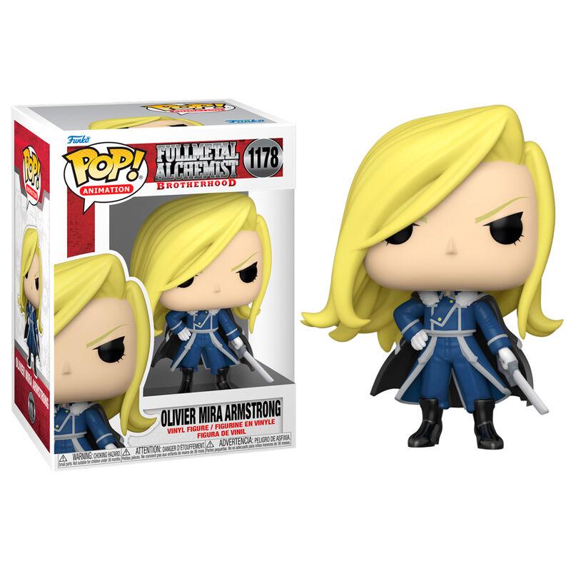 Funko Pop! Animation: Fullmetal Alchemist: Brotherhood - Olivier Mira Armstrong Figure #1178 - Funko - Ginga Toys