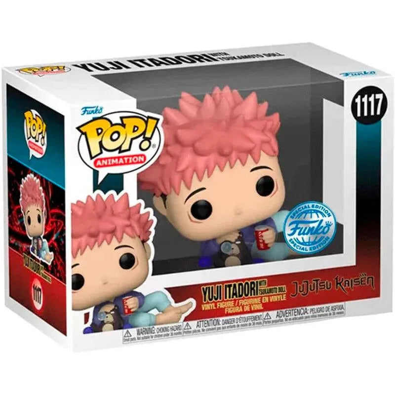 Funko Pop! Animation: Jujutsu Kaisen - Yuji Itadori Exclusive Figure #1117 - Funko - Ginga Toys