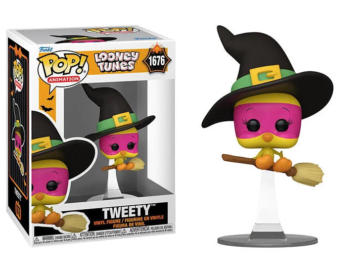 Funko Pop! Animation: Looney Tunes - Tweety in Witch Costume Vinyl Figure #1676 - Ginga Toys