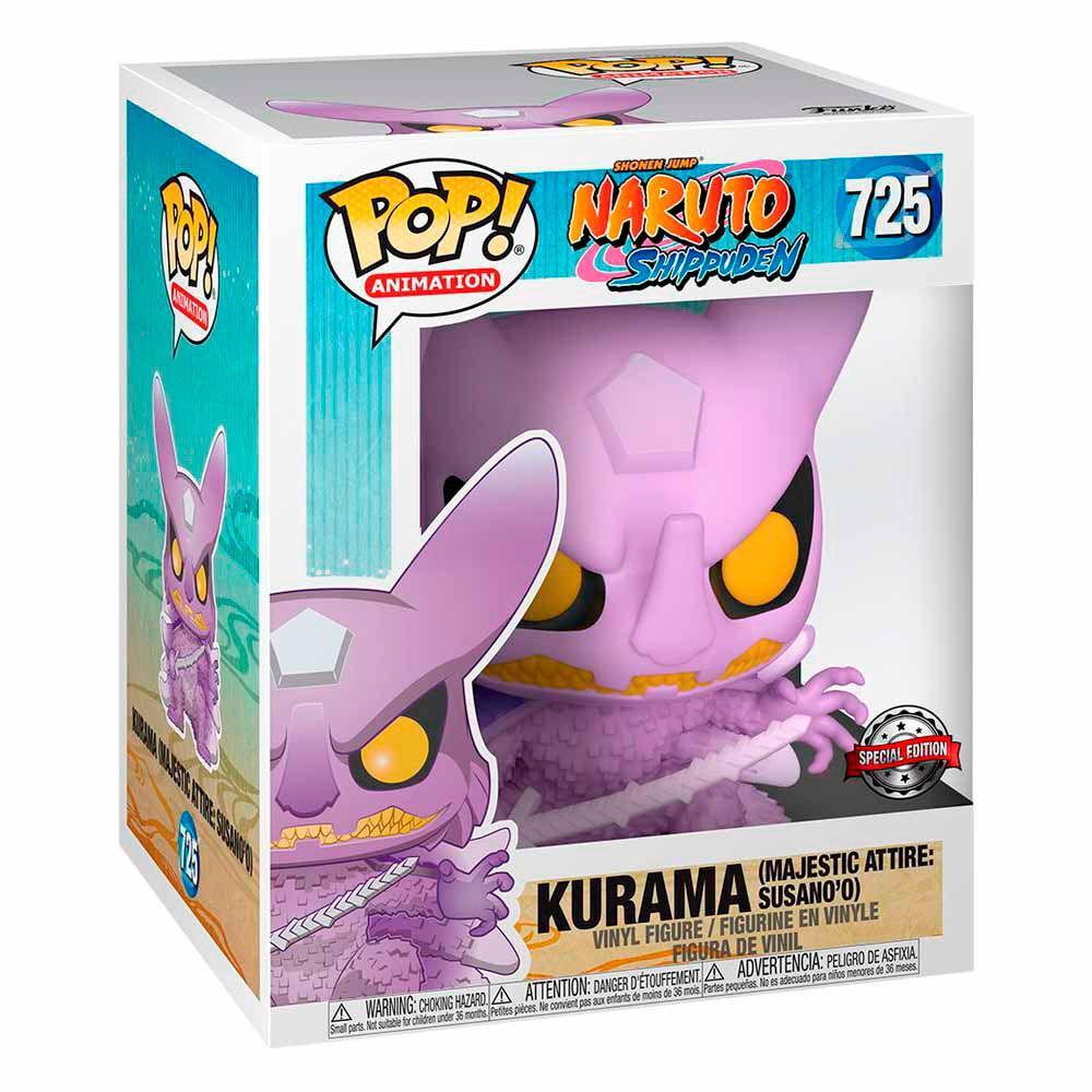 Funko Pop! Animation: Naruto Shippuden Kurama Majestic Susano’o 6" Exclusive Vinyl Figure #725 - Funko - Ginga Toys