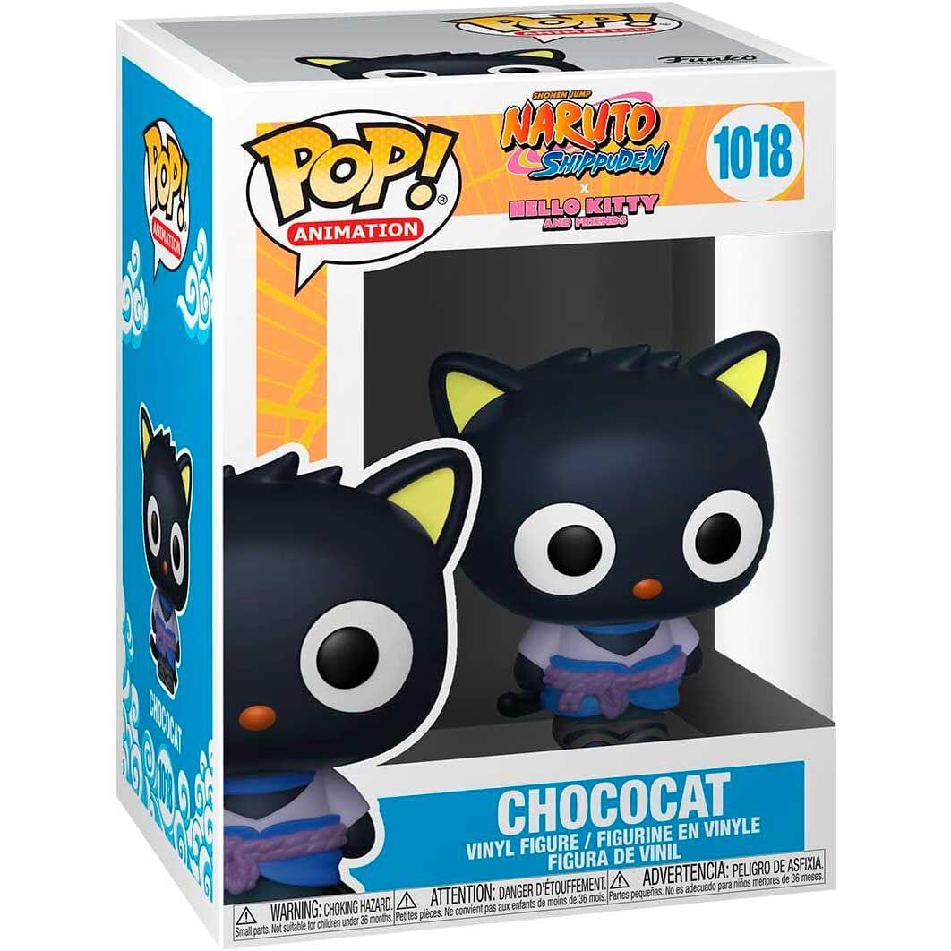 Funko Pop! Animation: Naruto Shippuden X Hello Kitty Chococat Figure #1018 - Ginga Toys