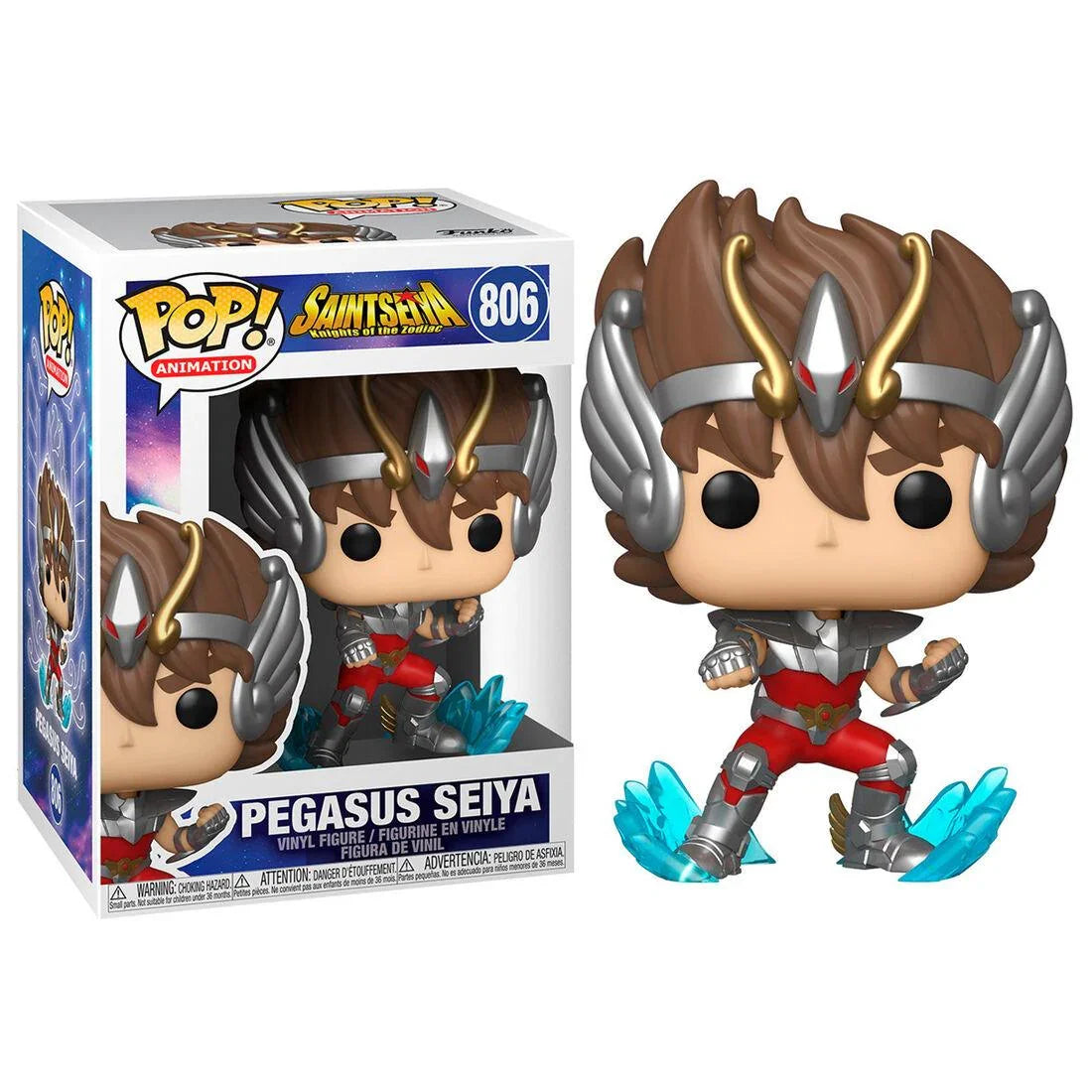 Funko Pop! Animation: Saint Seiya - Pegasus Seiya Figure #806 - Funko - Ginga Toys