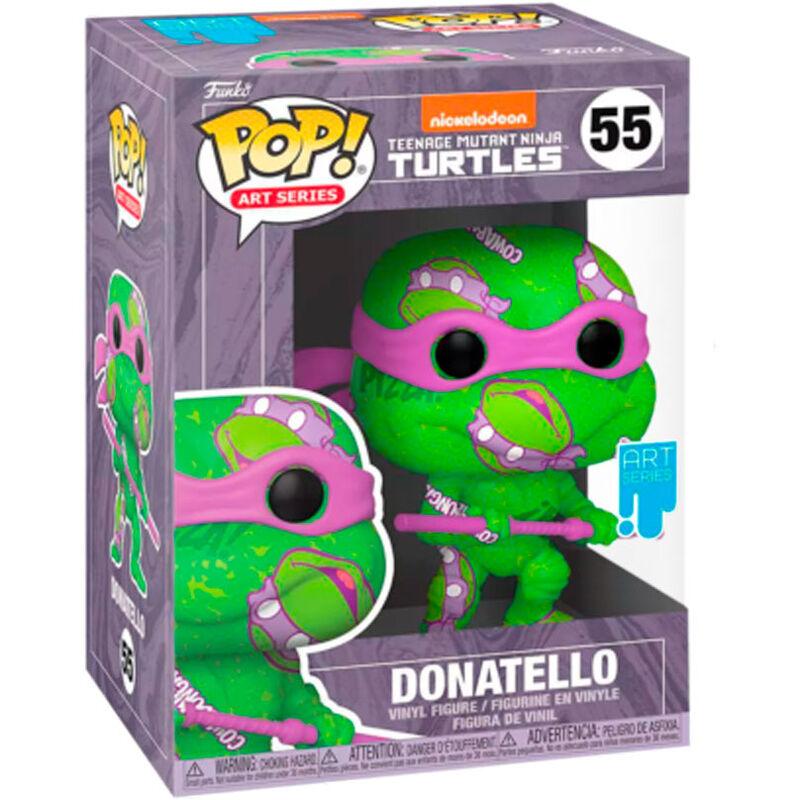 Funko Pop! Art Series: Teenage Mutant Ninja Turtles - Donatello Exclusive Figure #55 - Funko - Ginga Toys