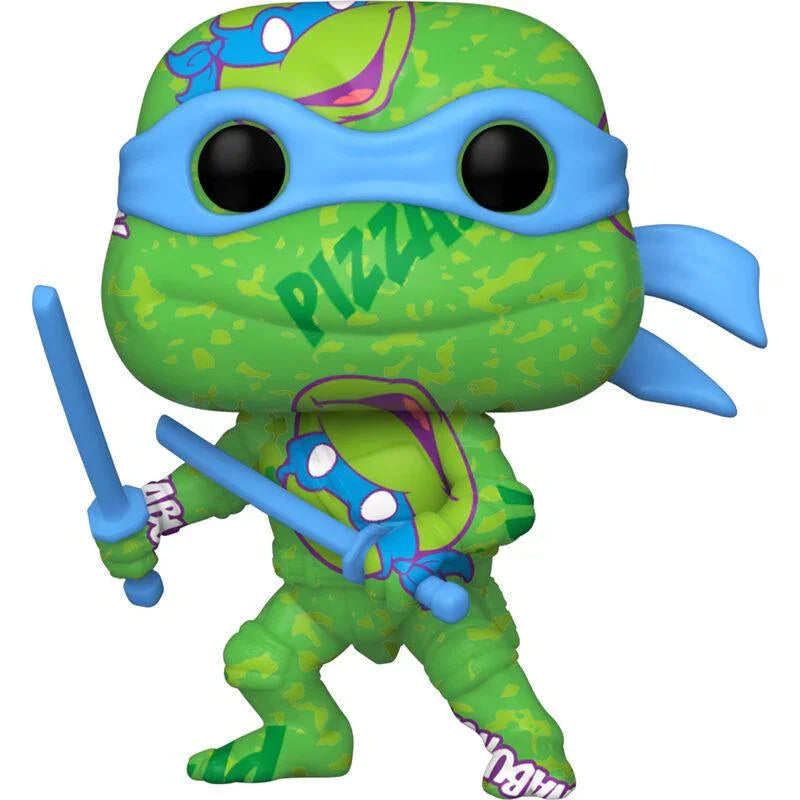 Funko Pop! Art Series: Teenage Mutant Ninja Turtles - Leonardo Exclusive Figure #56 - Funko - Ginga Toys