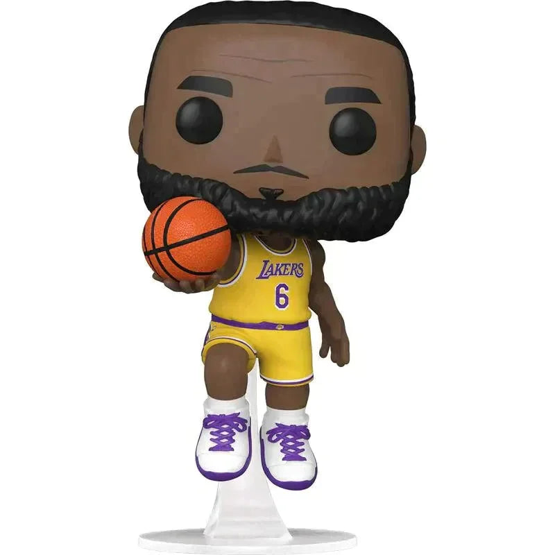 Pop! Basketball: NBA LA Lakers - LeBron James (Yellow Jersey) Figure #152 - Funko - Ginga Toys