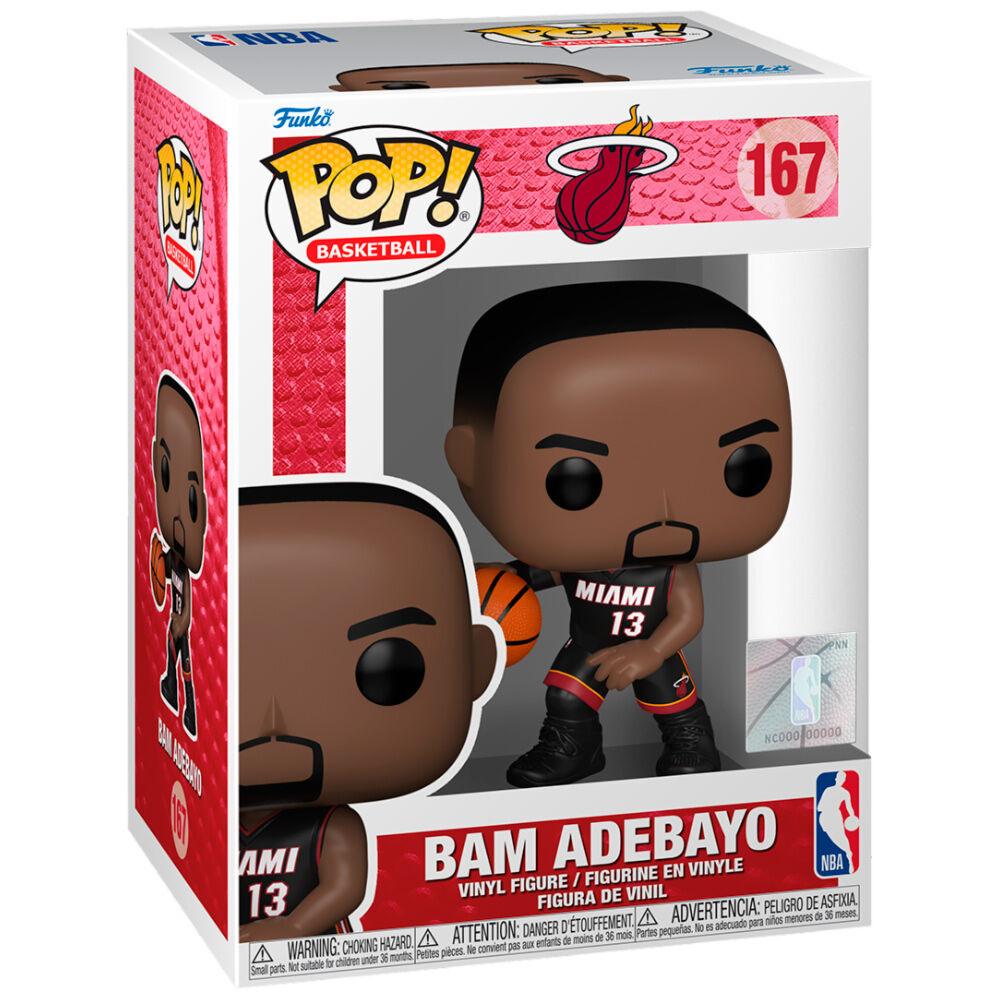 Funko Pop! Basketball: NBA Miami Heat - Bam Adebayo Figure #167 - Funko - Ginga Toys