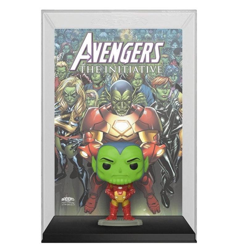 Funko Pop! Comic Cover: Avengers the Initiative Vol.1 - Skrull as Iron Man Exclusive Vinyl Figure - Funko - Ginga Toys