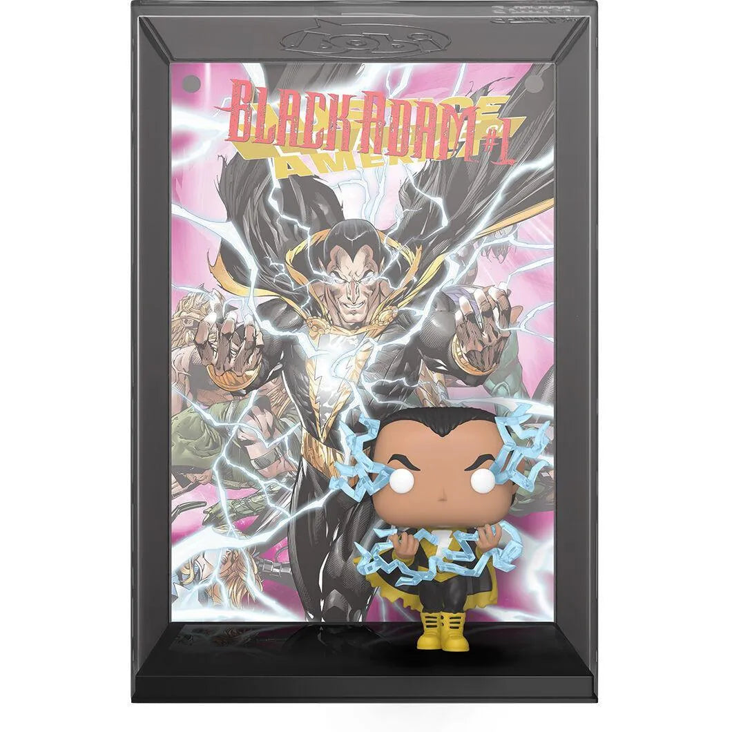 POP figure DC Comic Cover: Black Adam #1 - Black Adam (Glows in the Dark) - Funko - Ginga Toys