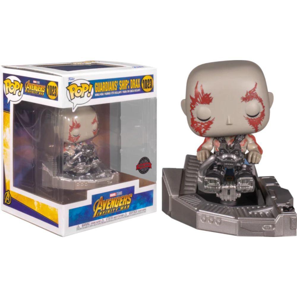 Pop! Deluxe Marvel Avengers: Infinity War - Guardians Ship Drax Exclusive Vinyl Figure #1023 - Funko - Ginga Toys