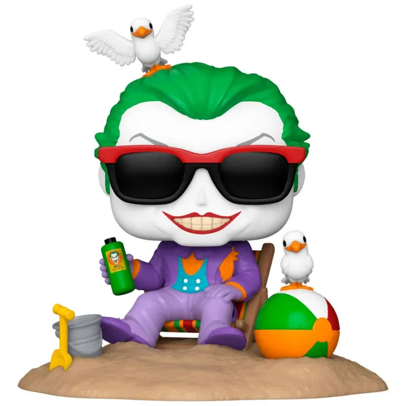 Funko Pop! Deluxe: Batman (1989) 85th Anniversary The Joker on the Beach Vinyl Figure #520 - Ginga Toys