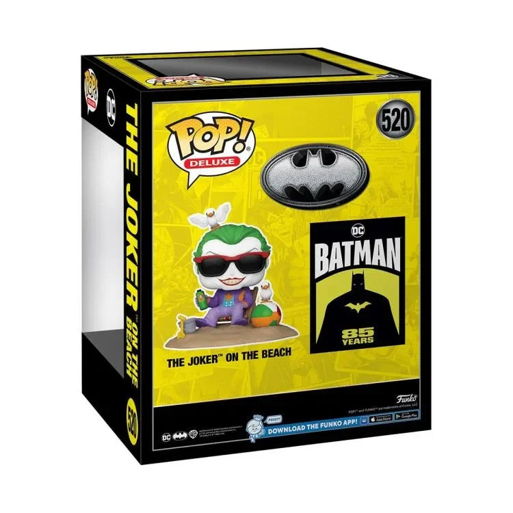 Funko Pop! Deluxe: Batman (1989) 85th Anniversary The Joker on the Beach Vinyl Figure #520 - Ginga Toys