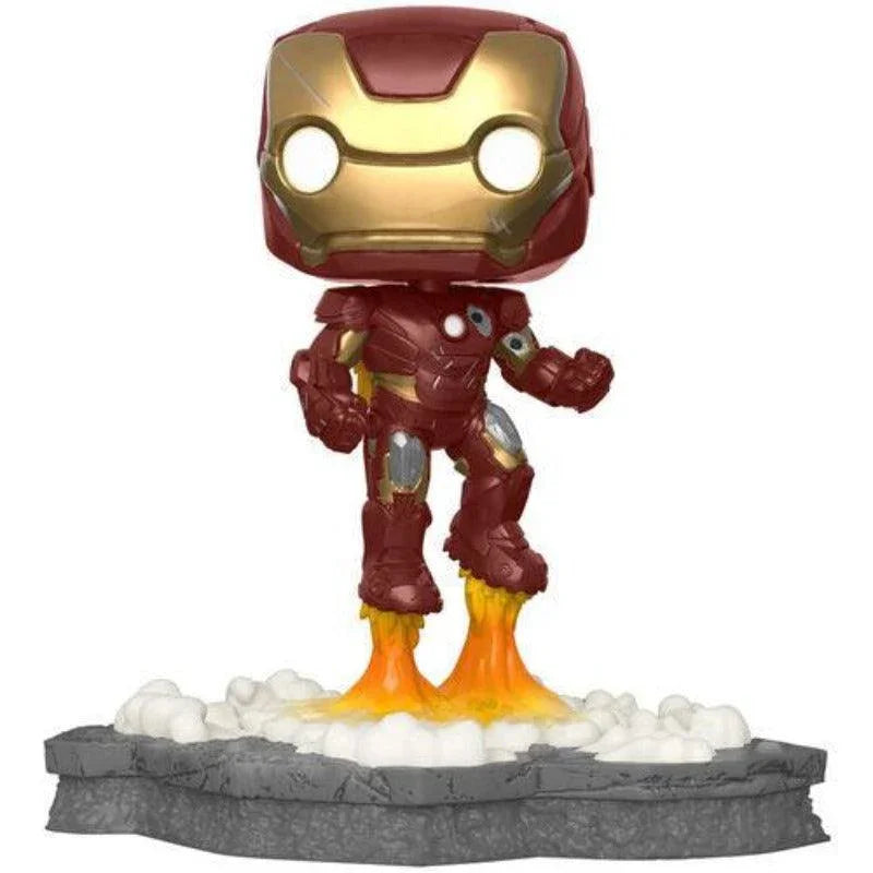 Funko POP Marvel Avengers Assemble Iron Man Exclusive Figure Deluxe Special Edition #584 - Funko - Ginga Toys