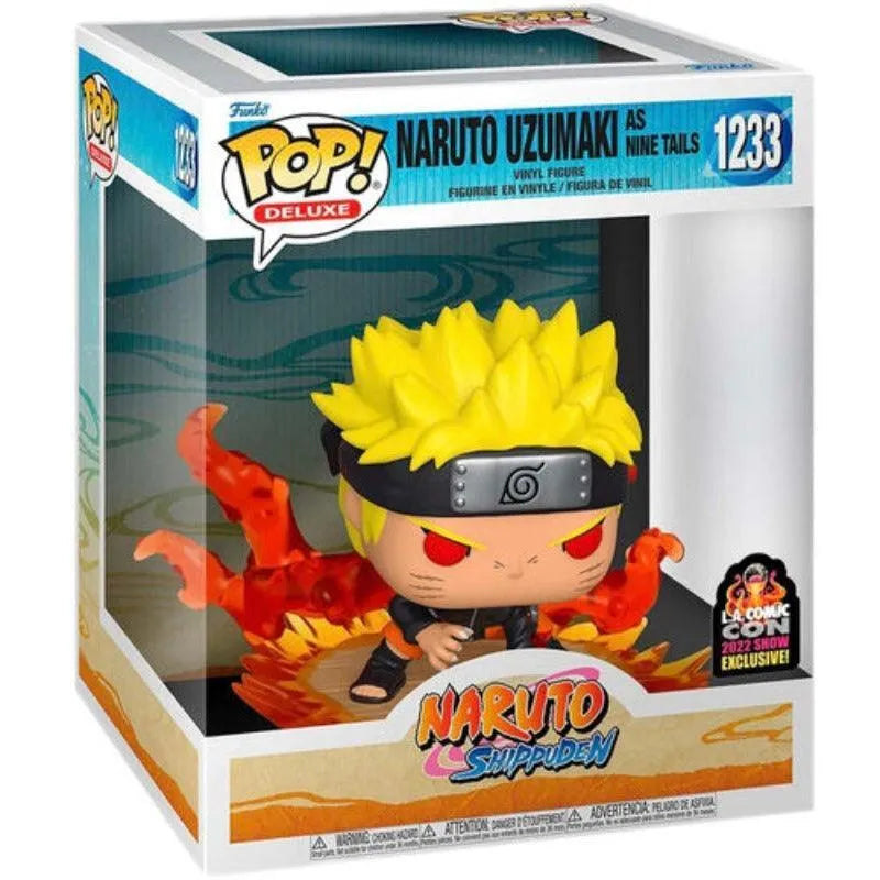 Pop! Deluxe: Naruto Shippuden - Naruto Uzumaki Exclusive Vinyl Figure #1233 - Funko - Ginga Toys