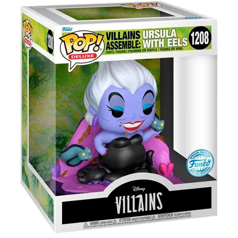 Funko Pop! Deluxe: Villains Assemble - Ursula With Eels Exclusive Figure #1208 - Funko - Ginga Toys