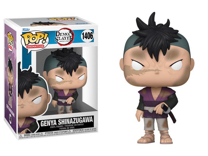 Funko Pop! Demon Slayer: Kimetsu no Yaiba - Genya Shinazugawa Figure #1406 - Ginga Toys
