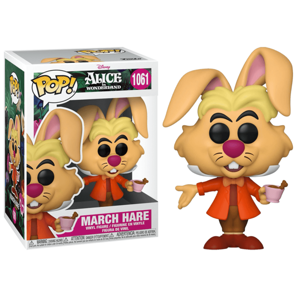 Funko POP Disney Alice in Wonderland 70th March Hare Vinyl Figure #1061 - Funko - Ginga Toys