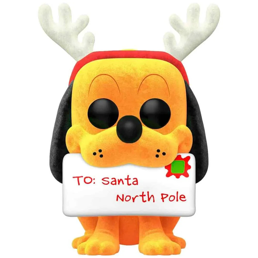 Funko Pop! Disney: Holiday - Reindeer Pluto Exclusive Figure #1227 - Ginga Toys