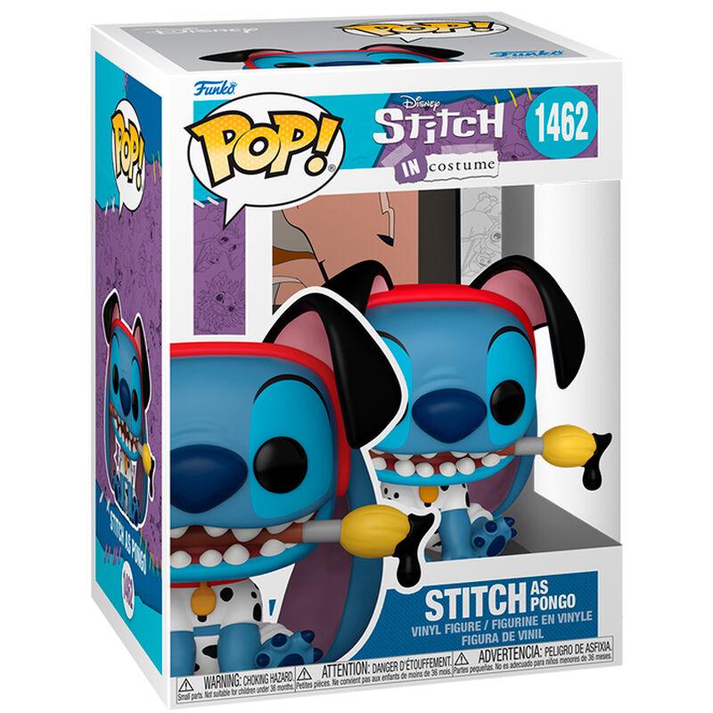 Funko Pop! Disney: Lilo & Stitch - Stitch as Pongo Vinyl Figure #1462 - Ginga Toys