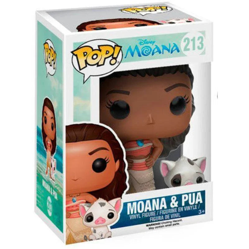 Funko Pop! Disney Moana and Pua Vinyl Figure #213 - Funko - Ginga Toys