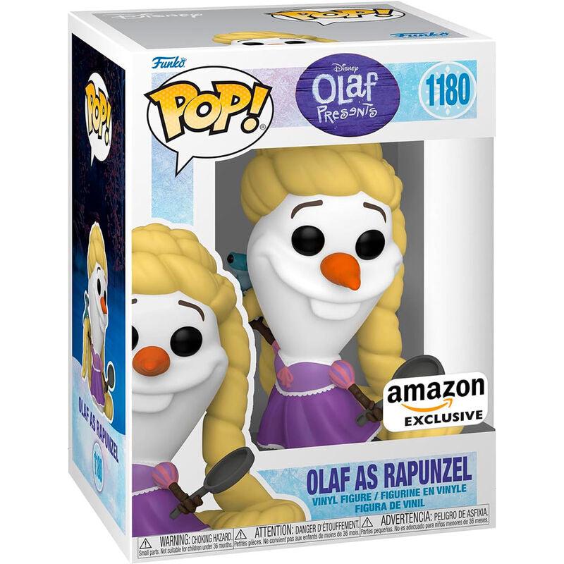 Funko Pop! Disney: Olaf Presents - Olaf as Rapunzel Exclusive Figure #1180 - Funko - Ginga Toys