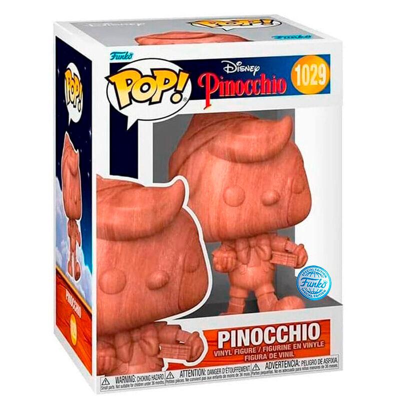 Funko Pop! Disney Pinocchio - Pinocchio (WOODEN) Exclusive Figure #1029 - Funko - Ginga Toys