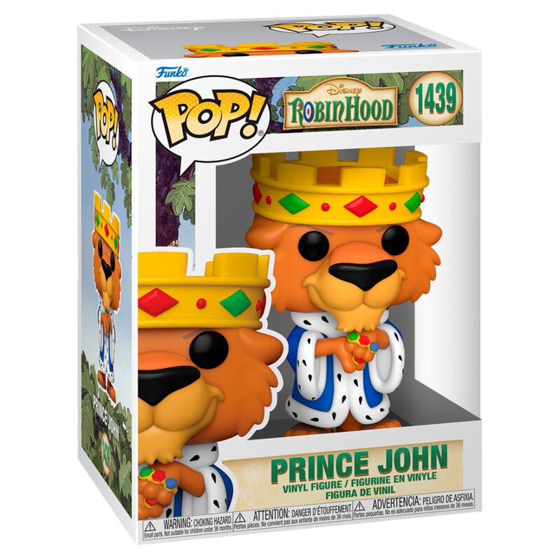 Funko Pop! Disney: Robin Hood - Prince John Vinyl Figure #1439 - Funko - Ginga Toys