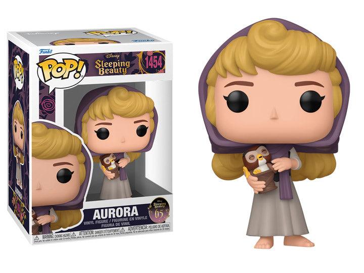 Funko Pop! Disney: Sleeping Beauty 65th - Aurora with Owl Figure #1454 - Ginga Toys