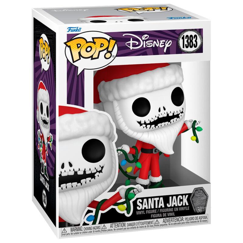 Funko Pop! Disney: The Nightmare Before Christmas 30th Santa Jack Figure #1383 - Funko - Ginga Toys