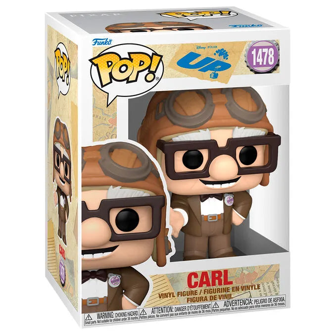 Funko Pop! Disney: Up - Carl Figure #1478 - Ginga Toys