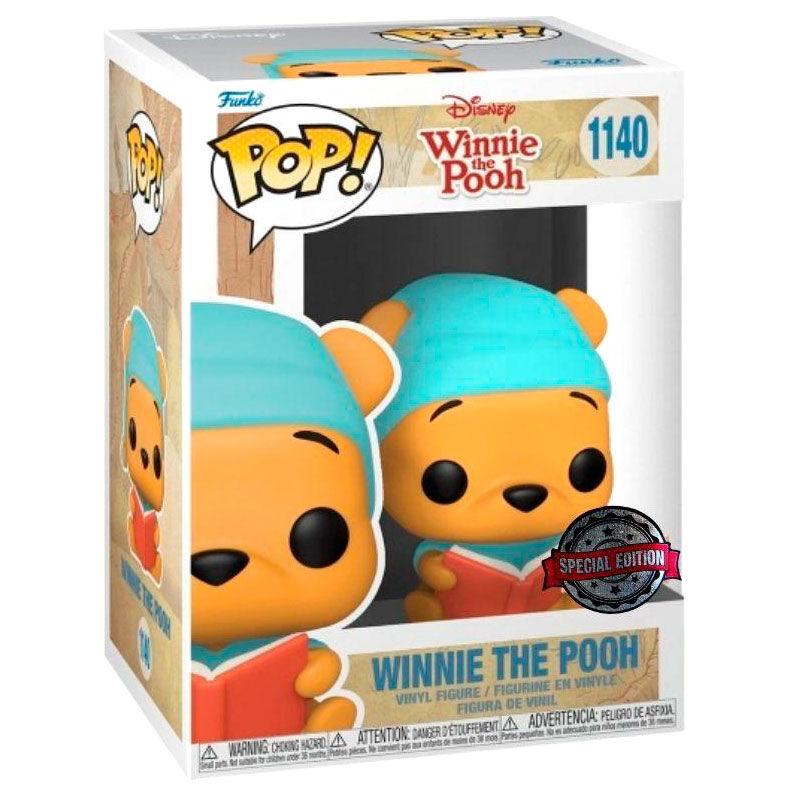 Funko Pop! Disney: Winnie the Pooh - Winnie Reading Book Exclusive Figure #1140 - Funko - Ginga Toys