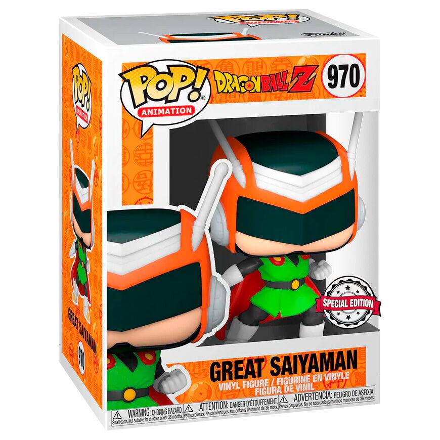 Funko Pop! Dragon Ball Z - Great Saiyaman Exclusive Figure #970 - Ginga Toys
