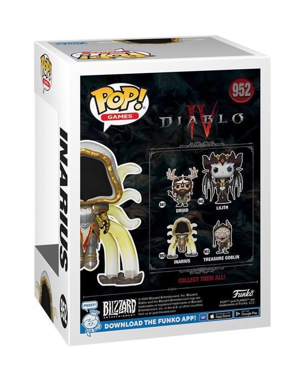 Funko Pop! Games: Diablo IV - Inarius Vinyl Figure #952 - Funko - Ginga Toys
