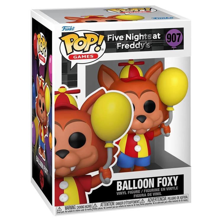 Funko Pop! Games: Five Nights at Freddy's - Balloon Foxy Vinyl Figure #907 - Funko - Ginga Toys