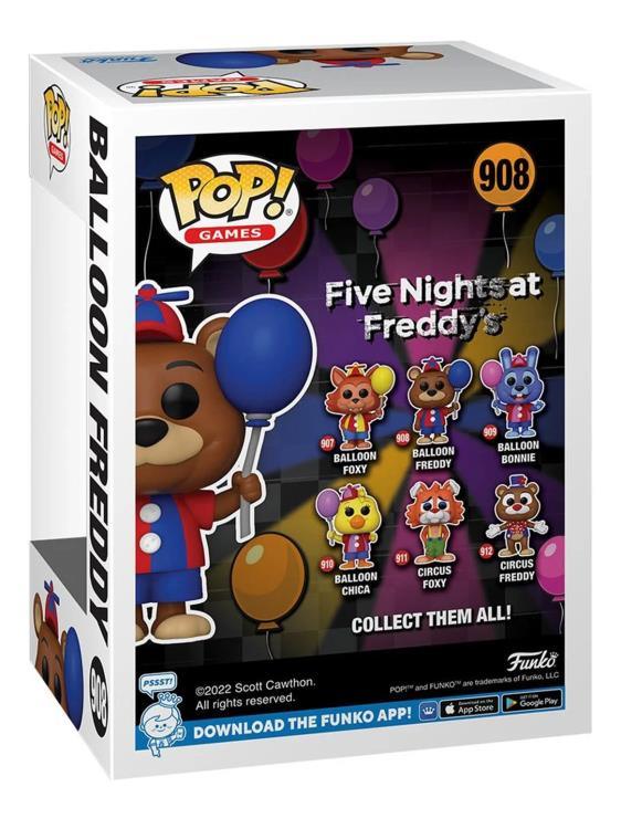 Funko Pop! Games: Five Nights at Freddy's - Balloon Freddy Vinyl Figure #908 - Funko - Ginga Toys